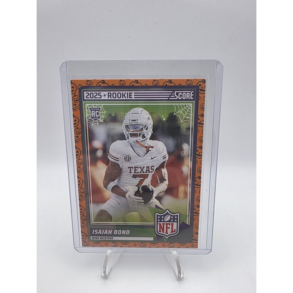 Isaiah Bond Rookie RC 2025 Score A Treat Football Card #53 Texas Longhorns